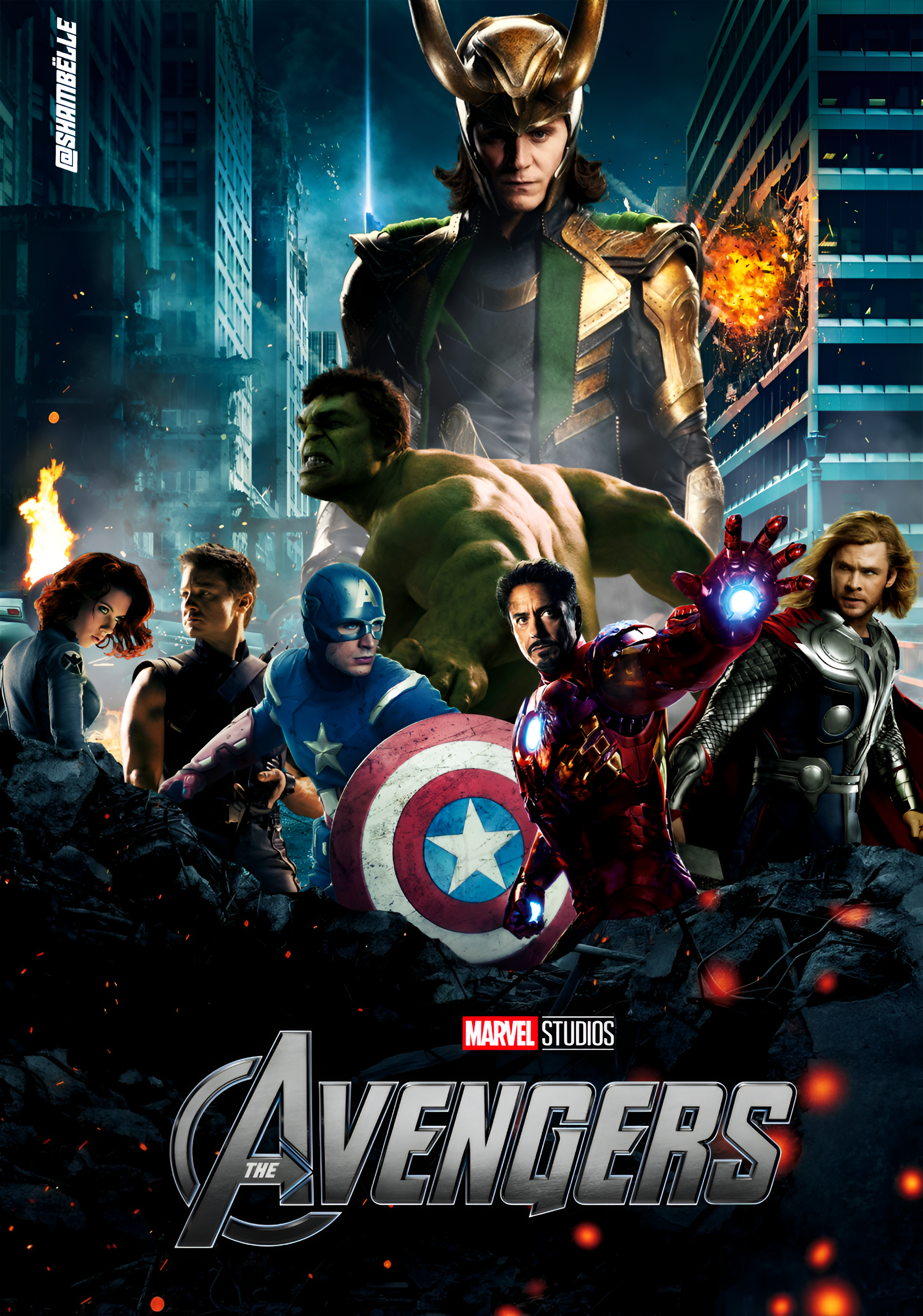 THE AVENGERS MY POSTER 2012 by Shambelle97 on DeviantArt