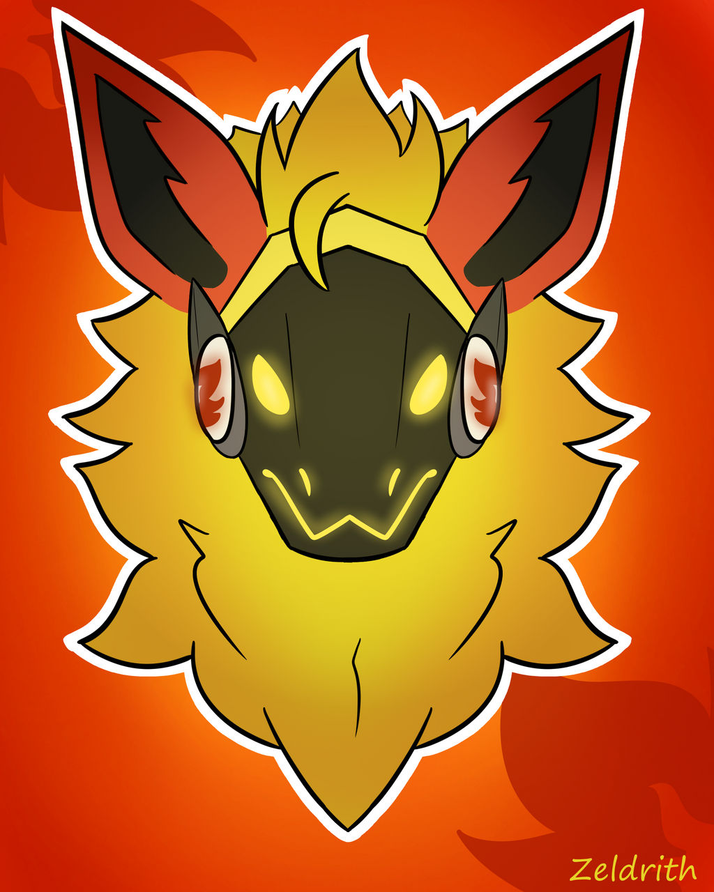 Protogen Headshot - Protogen Vibes Speedpaint Weasyl : I hope you enjoy ...