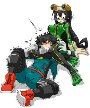 Deku vs Froppy 01