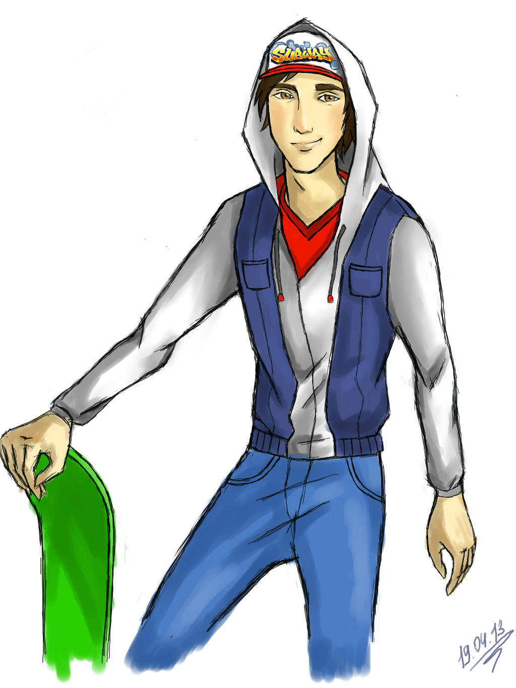 Subway Surfers Jake by Vertials on DeviantArt