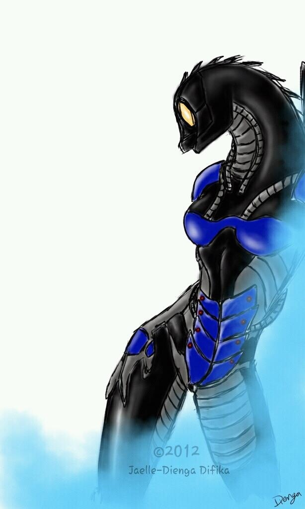 Geth Deviantart Female Geth by wolfie369 on DeviantArt