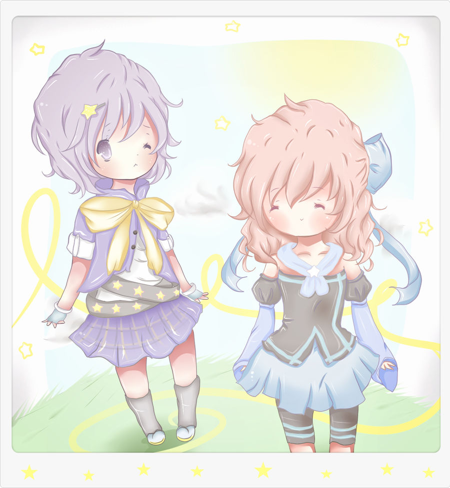 .:Kirise and Kiana Chibi Commission:.