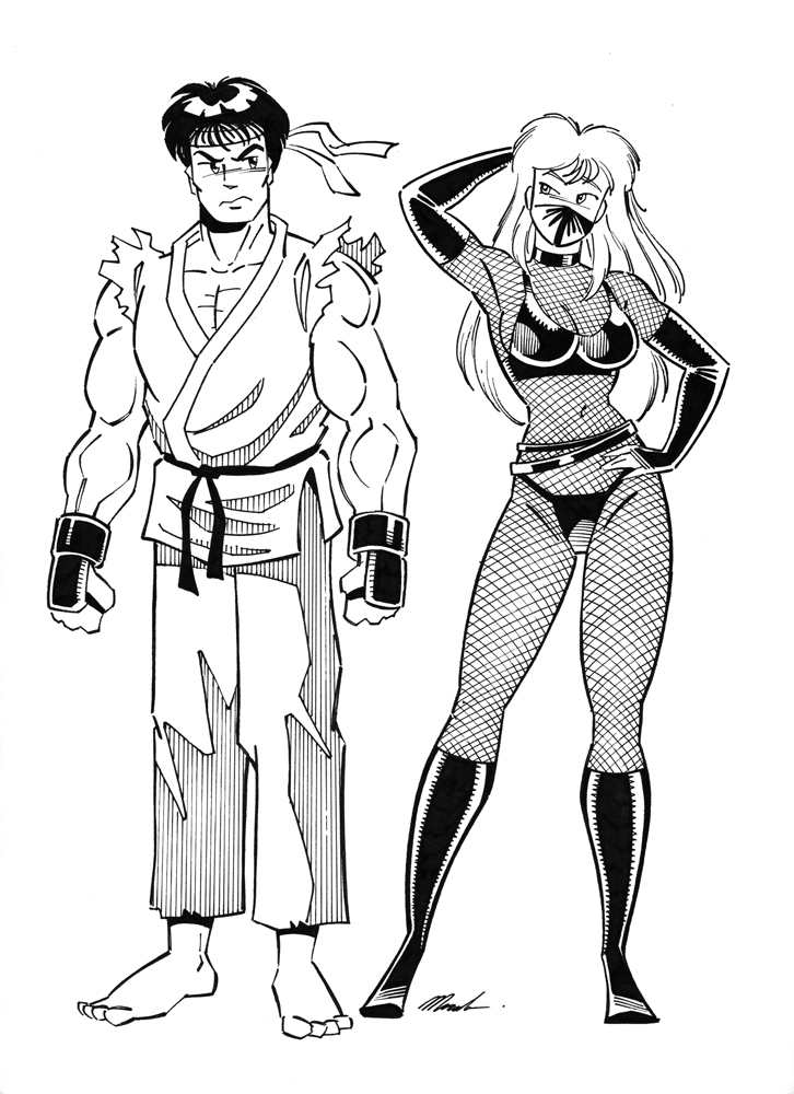 Ryu vs Some Hot Chick