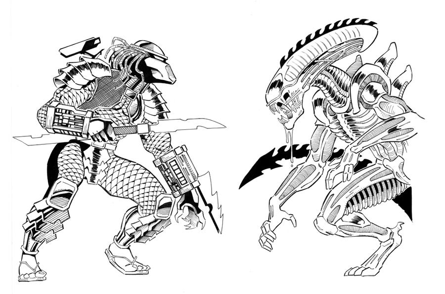 AVP By CaptainNinja On DeviantArt