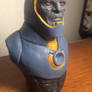 Darkseid bust, painted