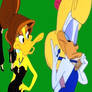 Sexy Tina Russo Duck and Shirley The Loon