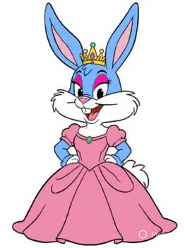Buster Bunny As A Princess