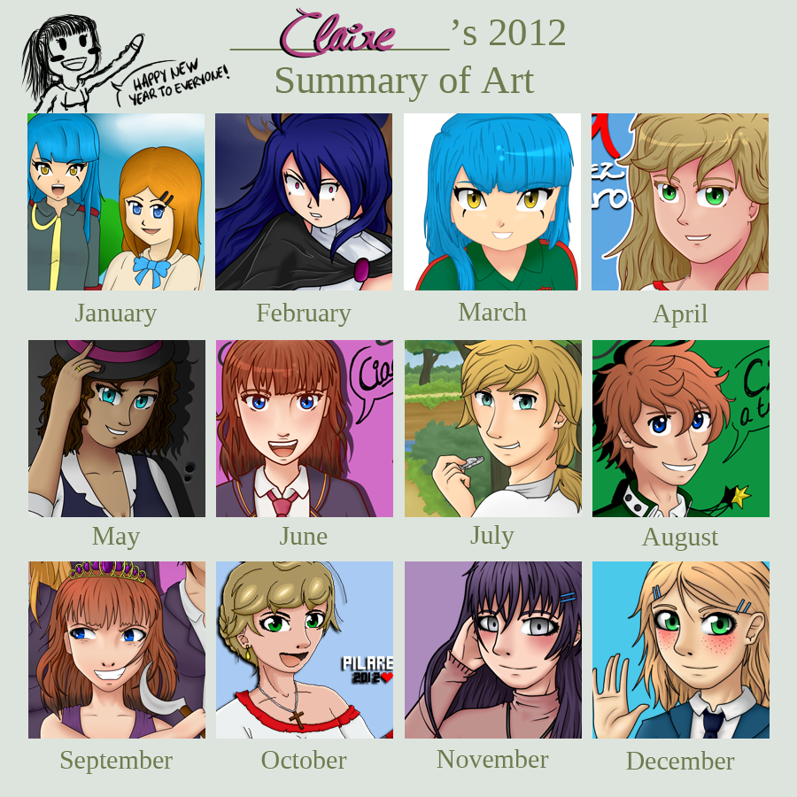 - 2012 Art Summary! -