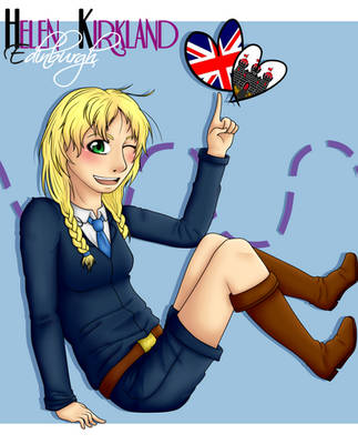 Edinburgh - HBD Luu! - APH OC by MzVerlac