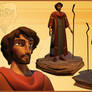 the prince of egypt Moses final 3D character