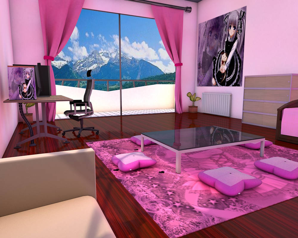 Anime Style Bedroom by KurayamiKiryu on DeviantArt