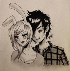 Fionna and Marshall Lee