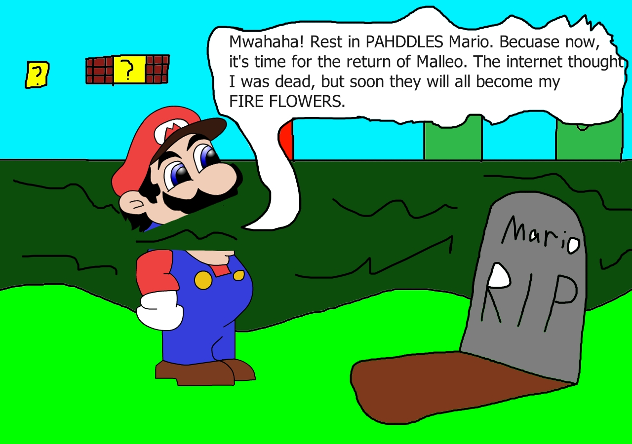 Dead Mario Ridly The Death of Mario and The Return of Malleo by MeltingMan234 on DeviantArt
