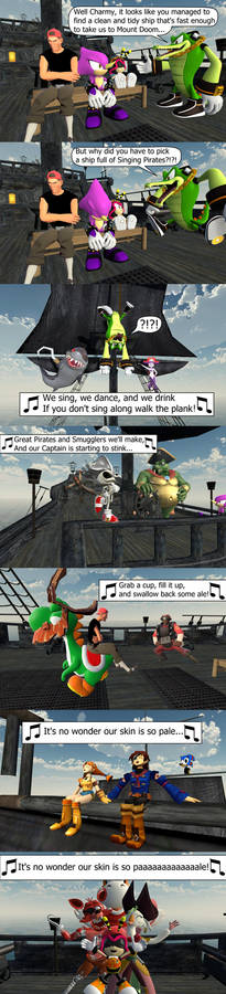 A Chaotix Pirate Adventure