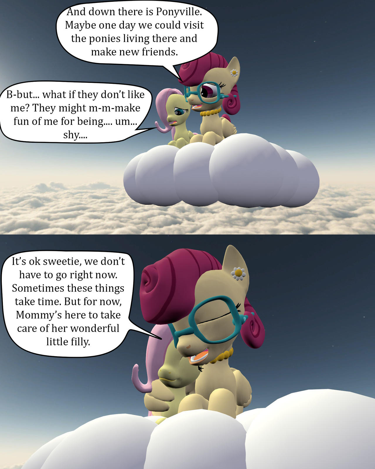 Mrs. Shy Vector Mrs. Shy and her little pony by MeltingMan234 on DeviantArt