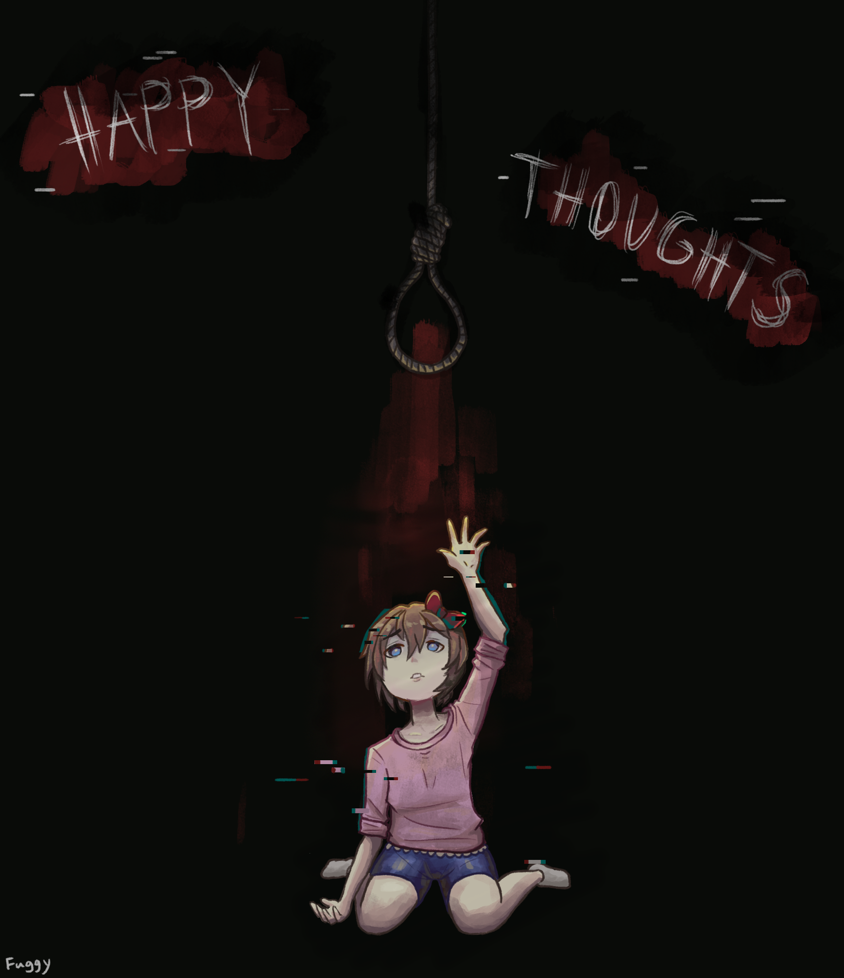 Happy Thoughts By Fuggyart On Deviantart Happy Thoughts By Fuggyart On Deviantart