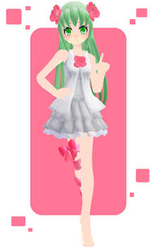 MMD - Gijinka Shaymin