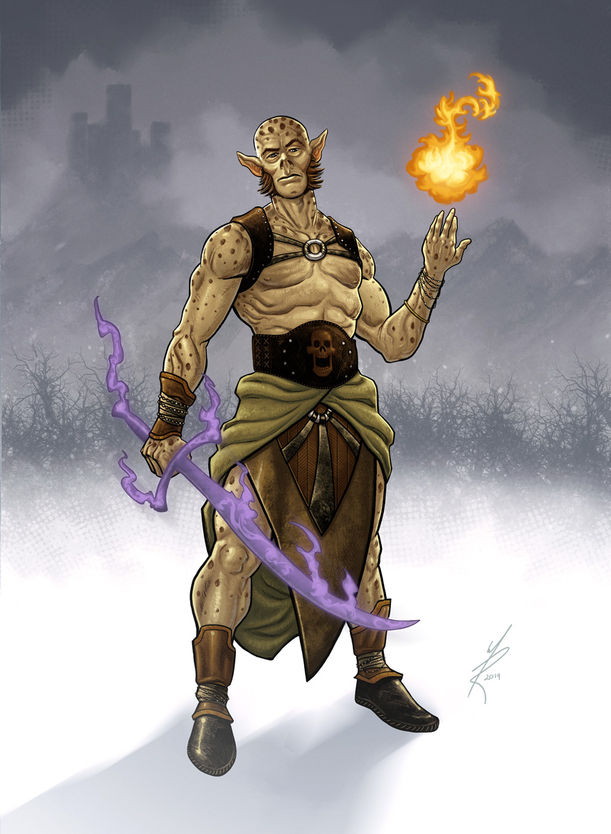 Wizard Gient Gith Wizard by MarkHRoberts on DeviantArt