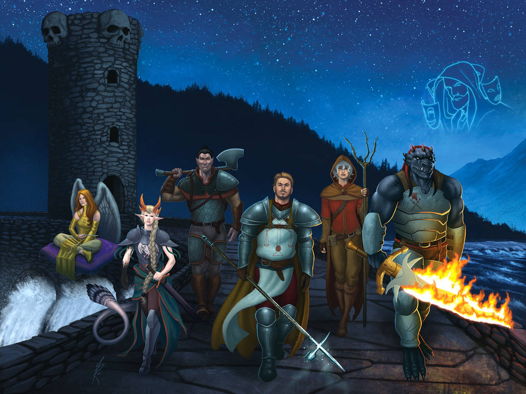 DnD Party by MarkHRoberts on DeviantArt