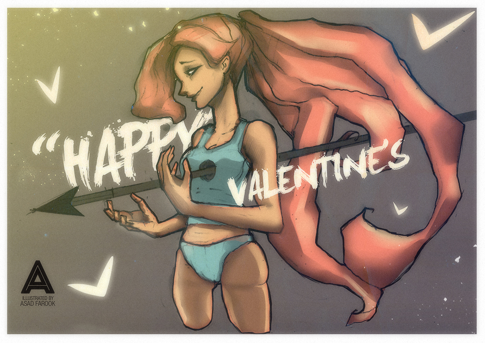 Valentine greetings.