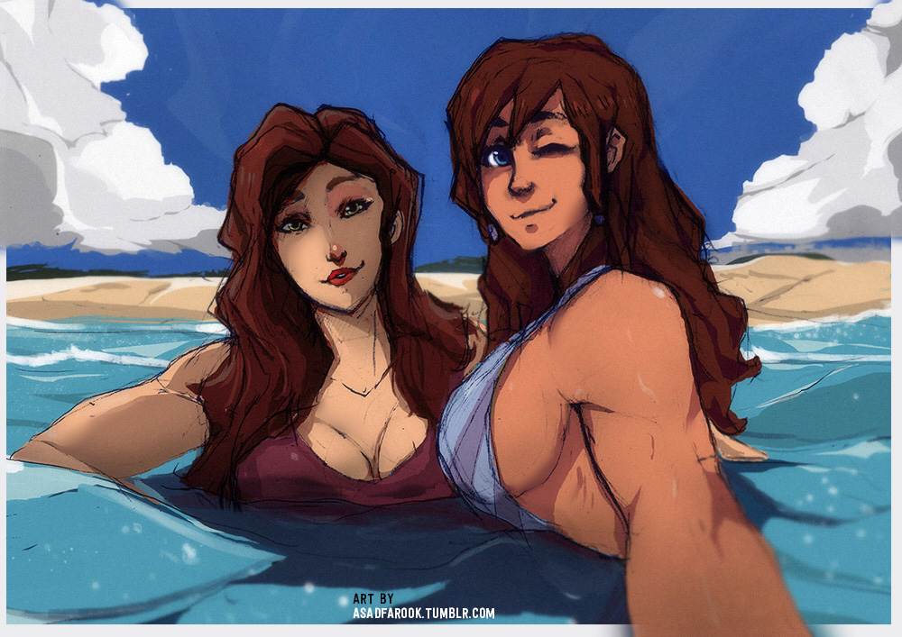 Korrasami Beach Selfie