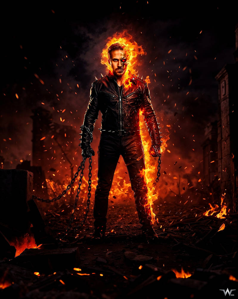 Ryan Ghost Rider Ryan Gosling as Ghost Rider | New Ghost Rider | by harisx99 on DeviantArt