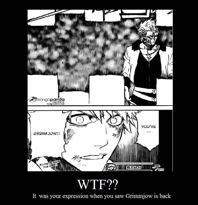 BLEACH: WTF? He's back!!