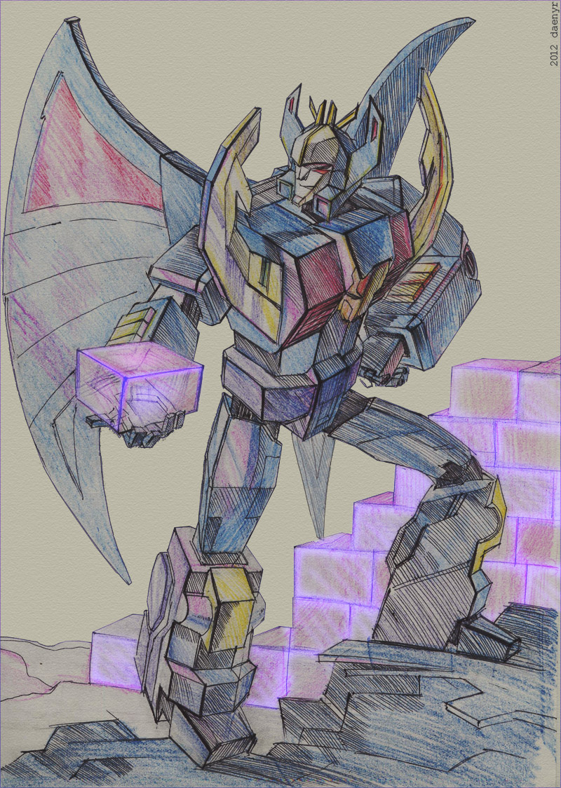 Deathsaurus with energon cube