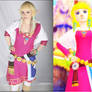 cosplay VS character Zelda from Skyloft