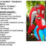 Zora headtail / headpiece tutorial (Mipha cosplay)