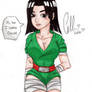 Rock Lee girl