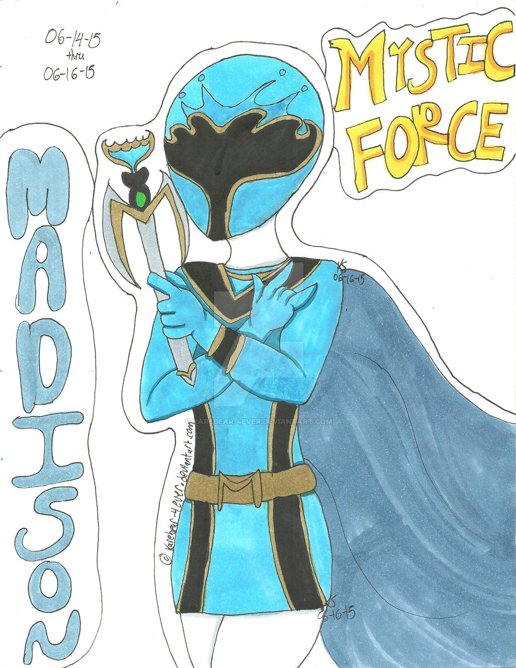 Power Rangers Mystic Force - Madison Rocca by Karebear-4ever on DeviantArt