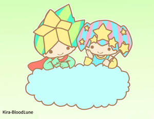 Apollo and Comet (Sanrio style!)