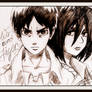 Eren und Mikasa - First Picture