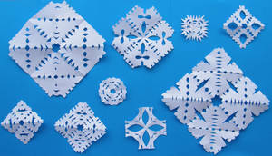 Paper snowflakes