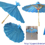 Little blue umbrella