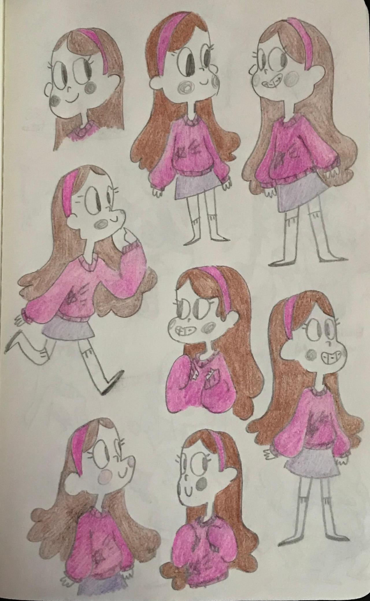 Mable Drawings R Gravity Falls Mable sketches by jack-inthe-beanstalk on DeviantArt