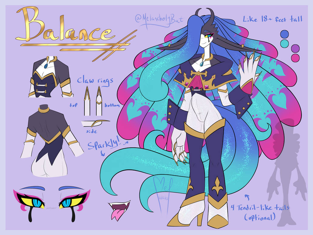 Balance Reference Sheet by MelancholyBat on DeviantArt