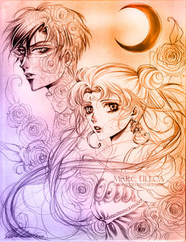 Serenity and Endymion sketch