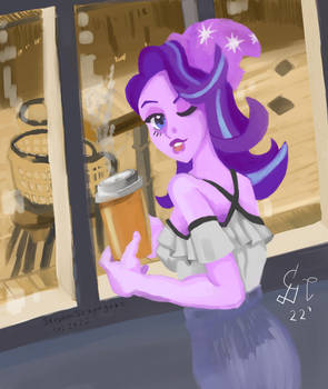 Glim Glam with Coffee