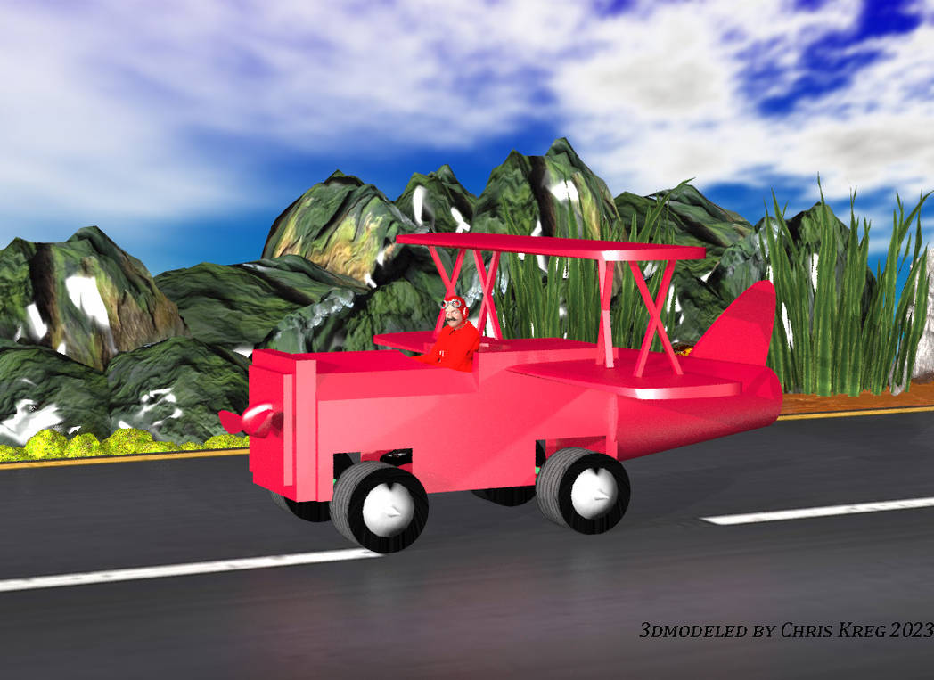 Wacky Racers Crimsion Hailbailer by jayfive67 on DeviantArt