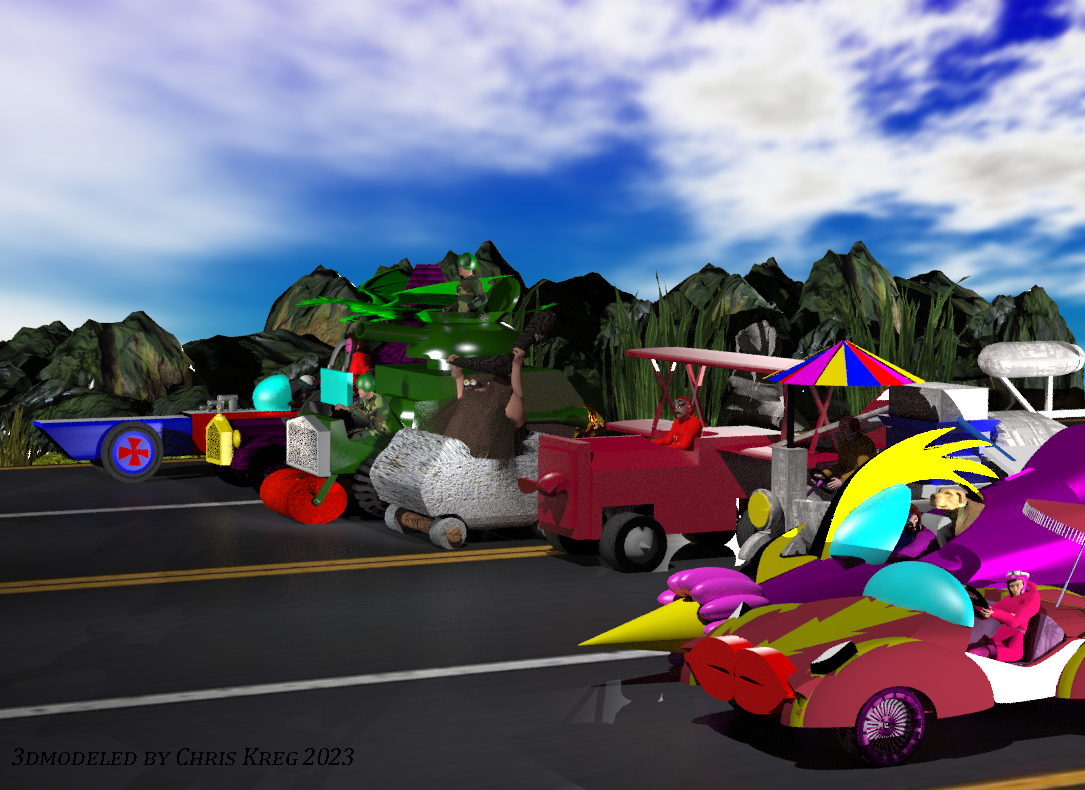 Wacky Racers Finish Line CCGI Wacky Racers Line Up by jayfive67 on DeviantArt