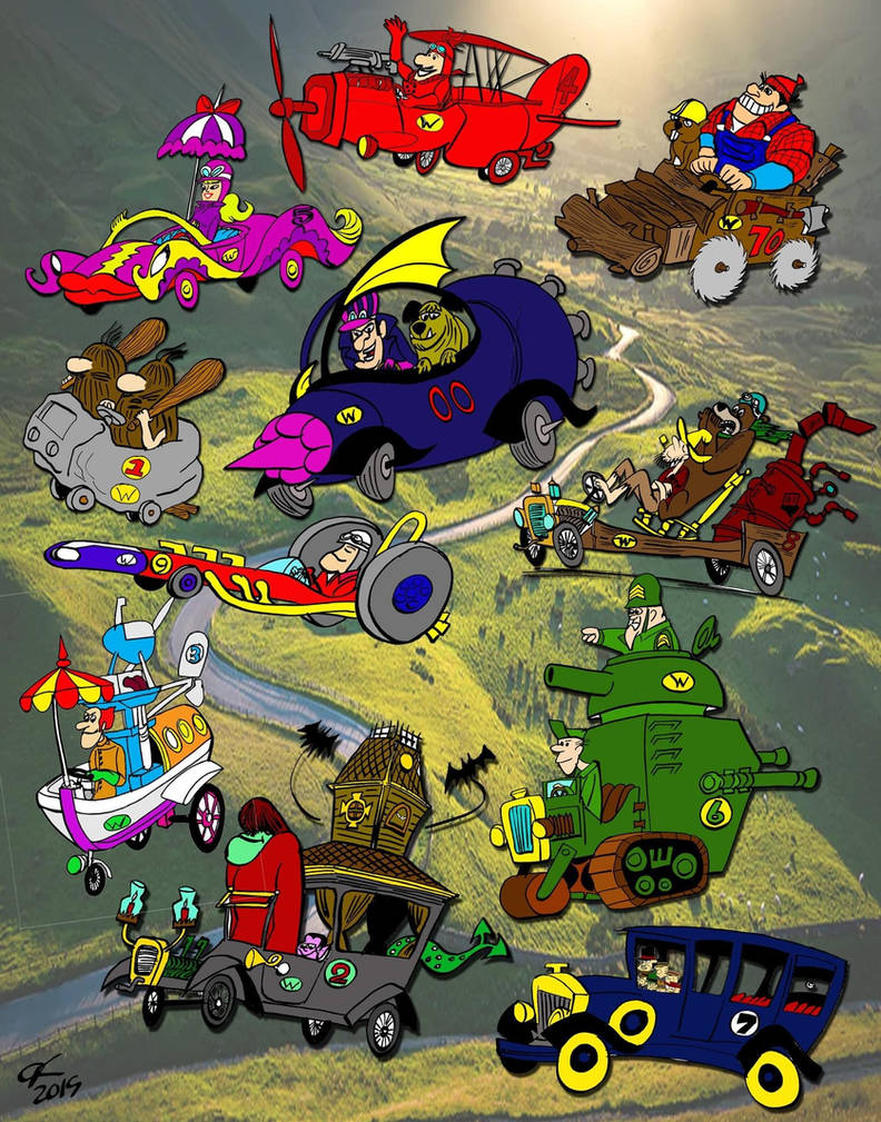 Wacky Racers by jayfive67 on DeviantArt