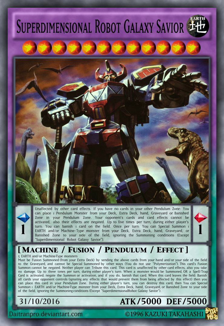 Superdimensional Robot Galaxy Savior by Daitranpro on DeviantArt