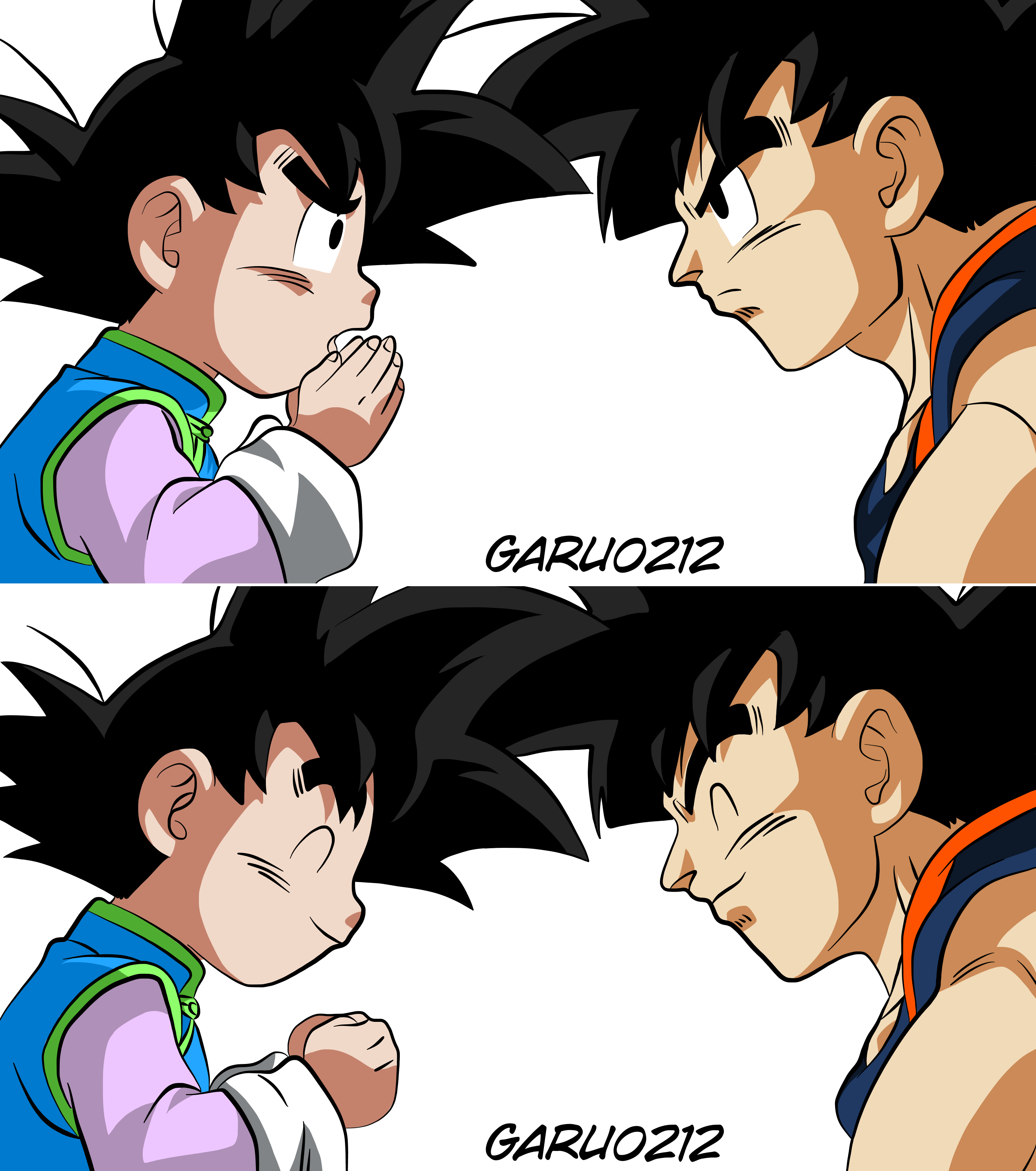 Son Goku Y Son Goten By Garu0212 On Deviantart Son Goku Y Son Goten By Garu0212 On Deviantart
