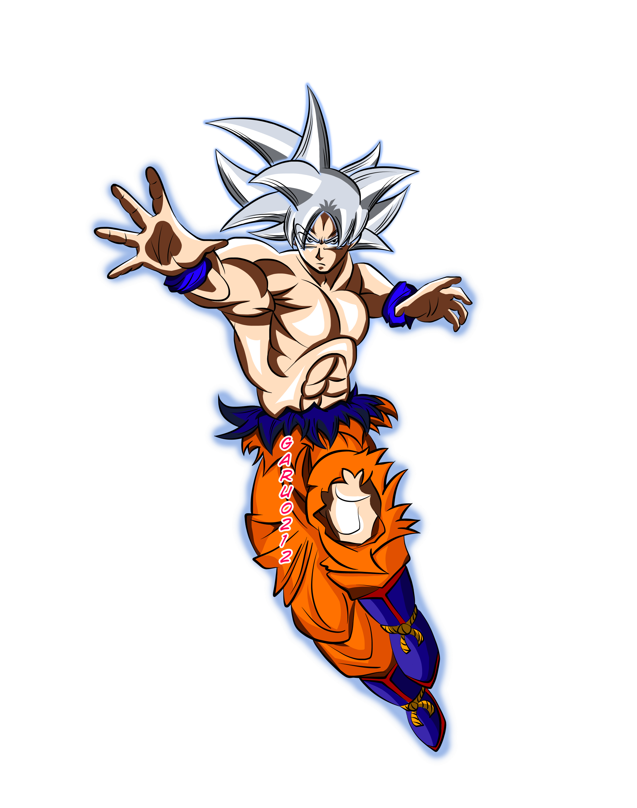 Goku Ultra Instinto Dominado Png