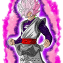 Black Goku SSJ Rose aura #2