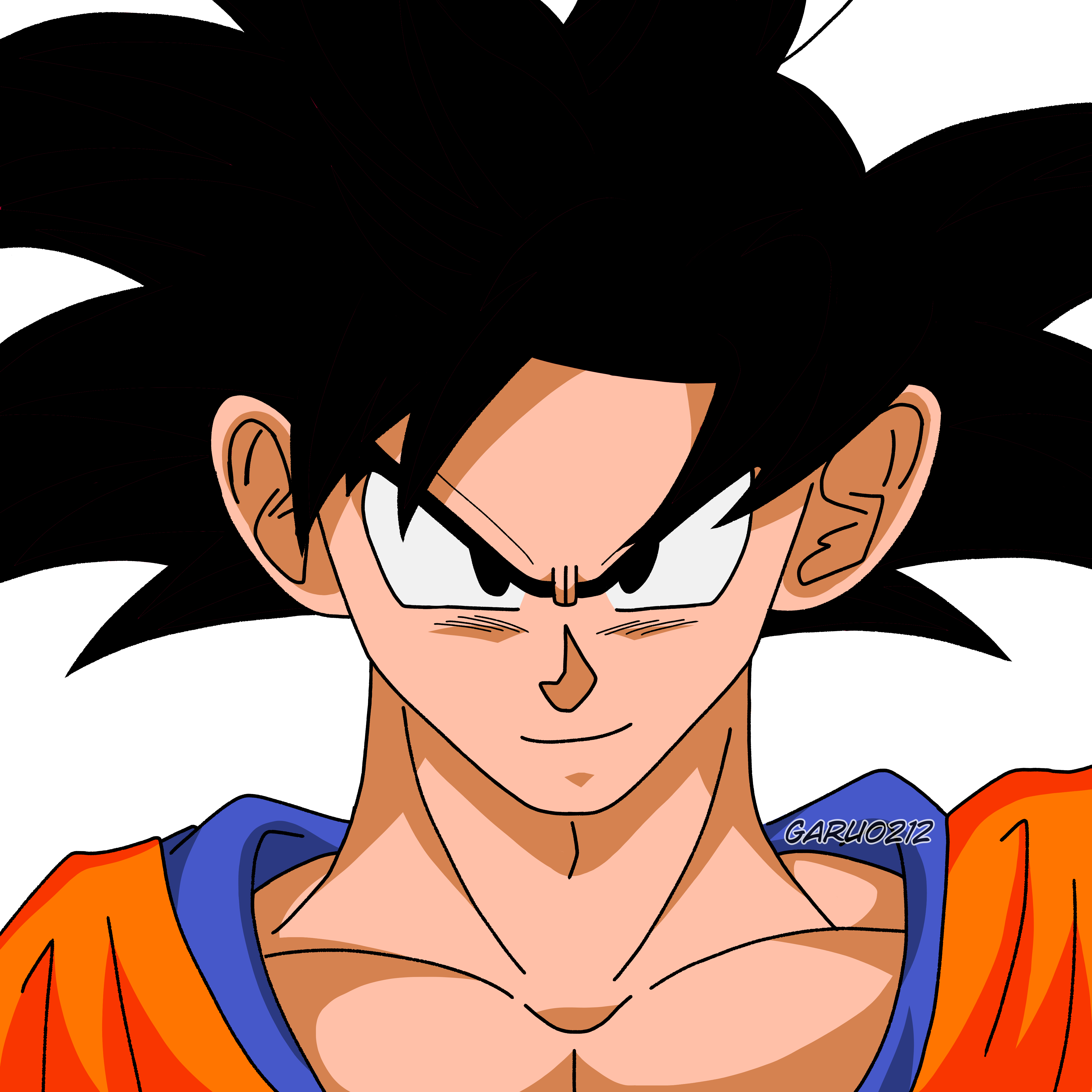 Son Goku normal by garu0212 on DeviantArt Son Goku normal by garu0212 on DeviantArt