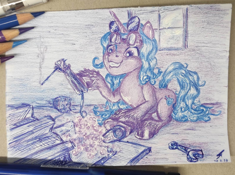 Color Izzy Izzy (Color challenge myself #2) by TrancePony on DeviantArt