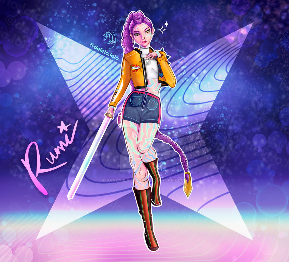 Rumi Kpop Demon Hunters By PaolaBertoLOLA On DeviantArt rumi-kpop-demon-hunters-by-paolabertolola-on-deviantart